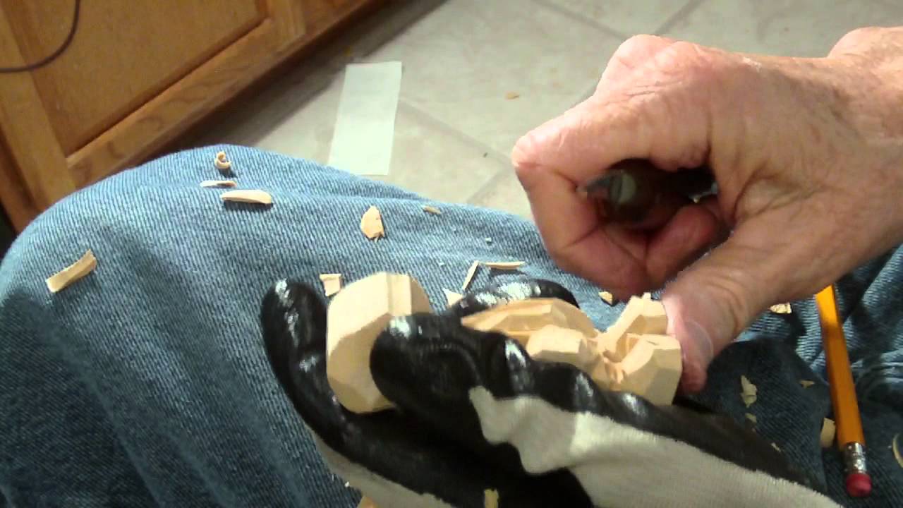 Carving The Old Man With The Cane Part 2