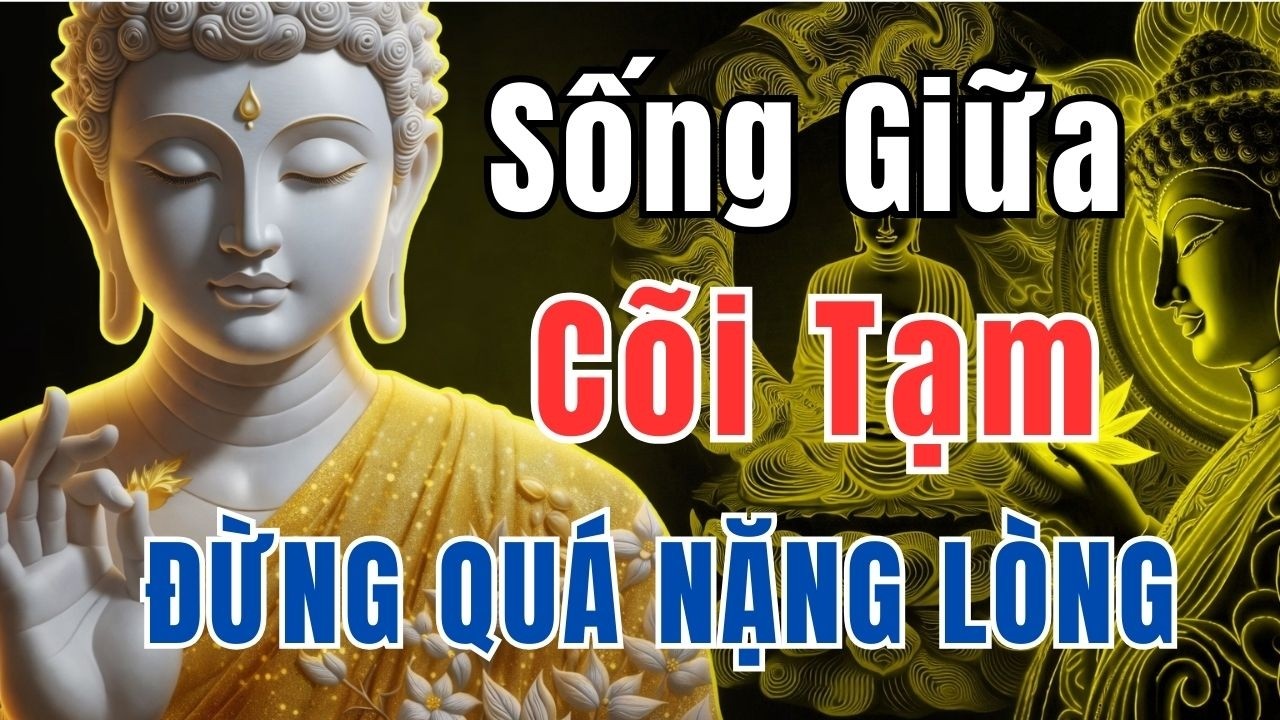 Lời Phật Dạy: Sống Giữa Cõi Tạm – Đừng Nặng Lòng, Buông Bỏ Để Tâm An Và Đời Bình Yên