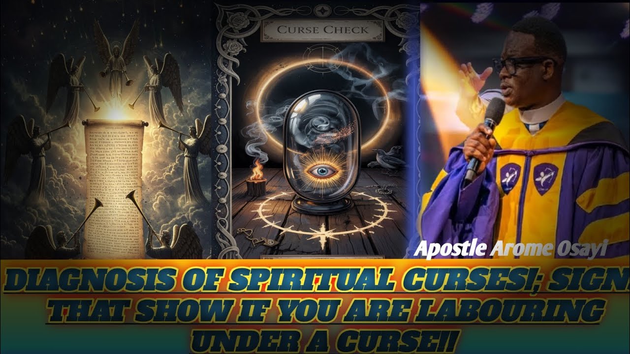 Diagnosis of Spiritual Curses;Signs That Show If You Are Labouring Under a Curse Apostle Arome Osayi
