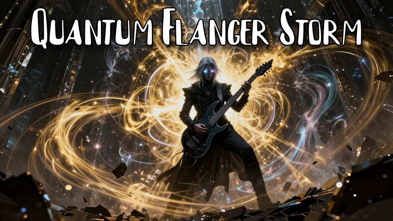 Quantum Flanger Storm. Electric guitar improvisation over a Loop 
