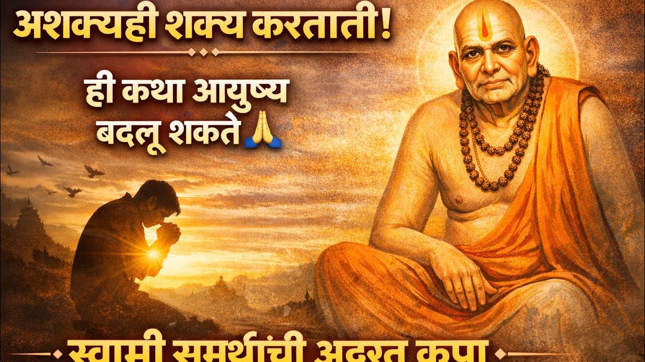 अशक्यही शक्य करतात स्वामी 🙏 | स्वामी समर्थांची अद्भुत कृपा