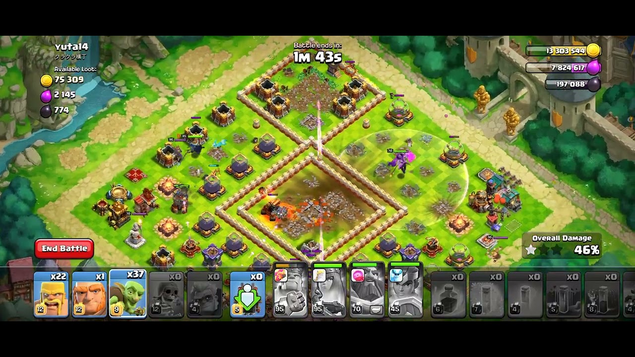 How to 3 star new coc challenge It's over 9000 coc challenge completed