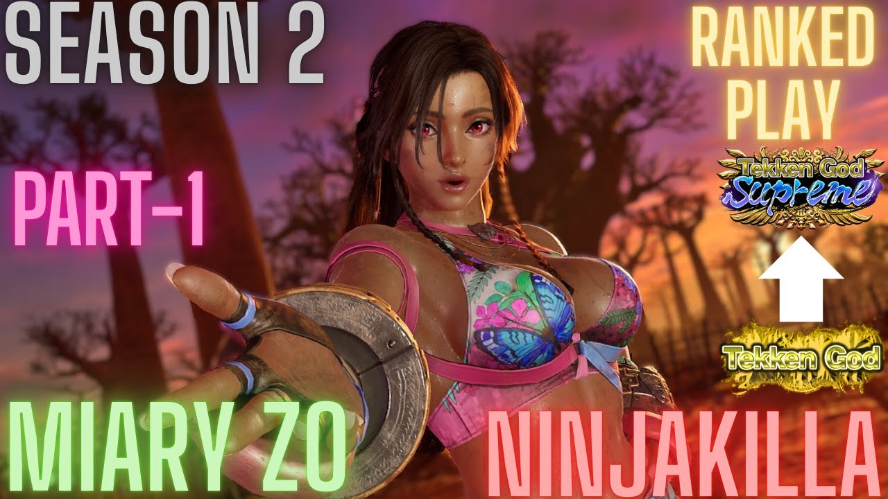 Tekken 8 | NinjaKilla (Miary Zo) Tekken God To Tekken God Supreme Part-1 Ranked Play