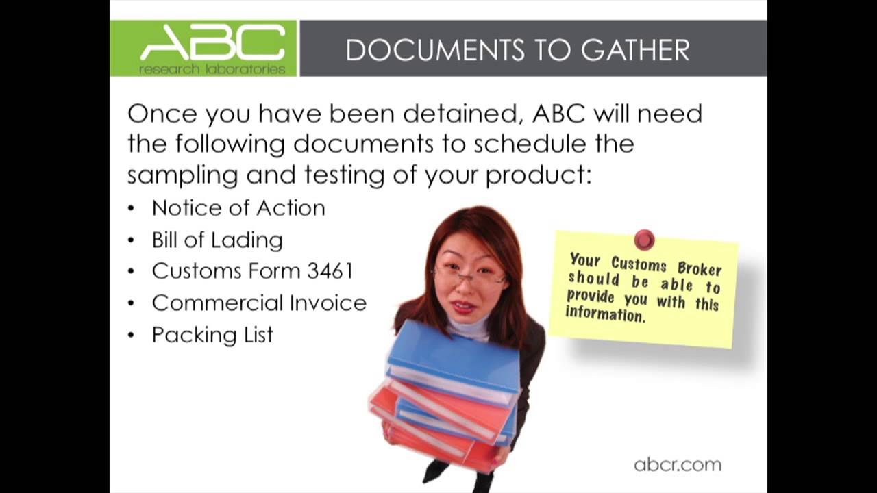 FDA Detained Product Webinar