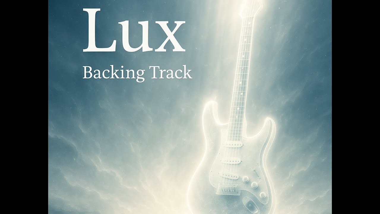 🎸 Lux | Atmospheric Vibrant Ballad Guitar Backing Track in E Major (3/4 &ndash; 147 BPM)