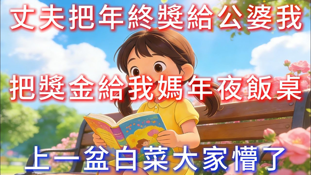 丈夫把年終獎給公婆，我把獎金給我媽，年夜飯桌上一盆白菜大家懵了