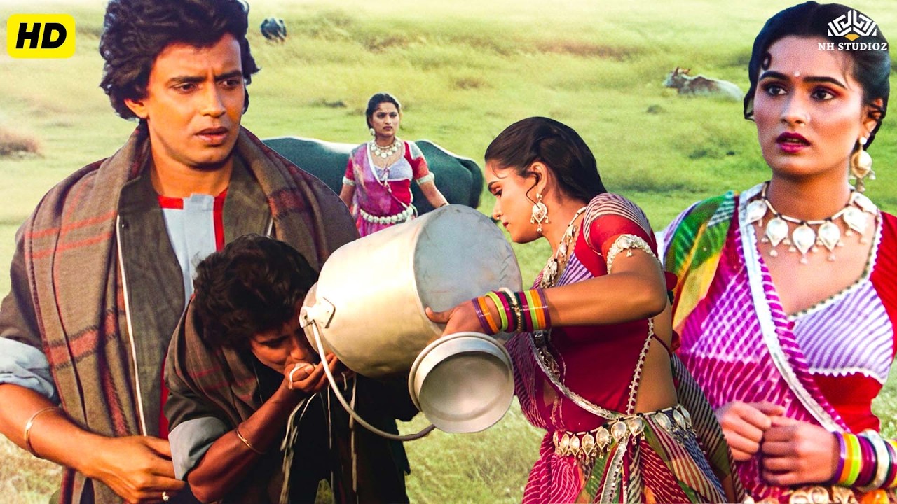 तुझे बोहोत प्यास लगी हैना.... आ में दूध पिलाती हु | Mithun Chakraborty, Padmini Kolhapure Best Scene