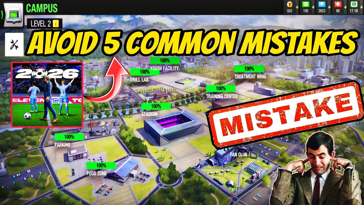 5 Common Mistakes you should avoid in Top Eleven 2026