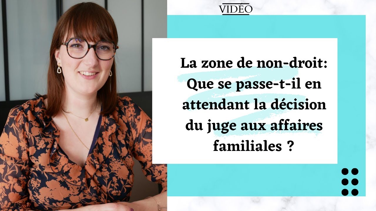 Que se passe-t-il en attendant la décision du juge aux affaires familiales ?