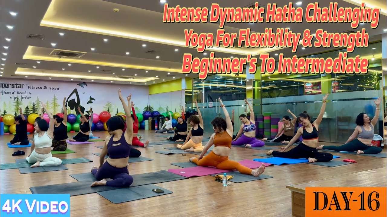 DAY-16 Intense Dynamic Hatha Challenging Yoga For Flexibility & Strength | Master Ranjeet Singh | 