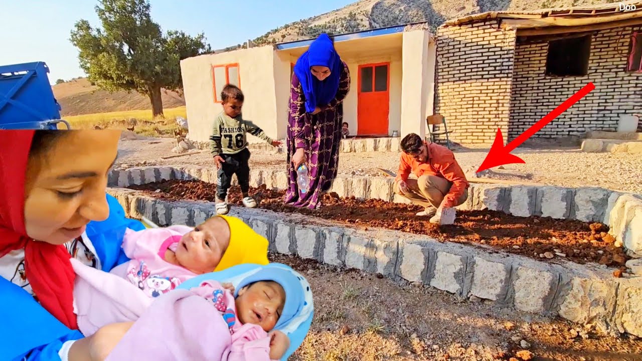 Endless efforts: rebuilding the divorced mother's house for the welfare of the twins