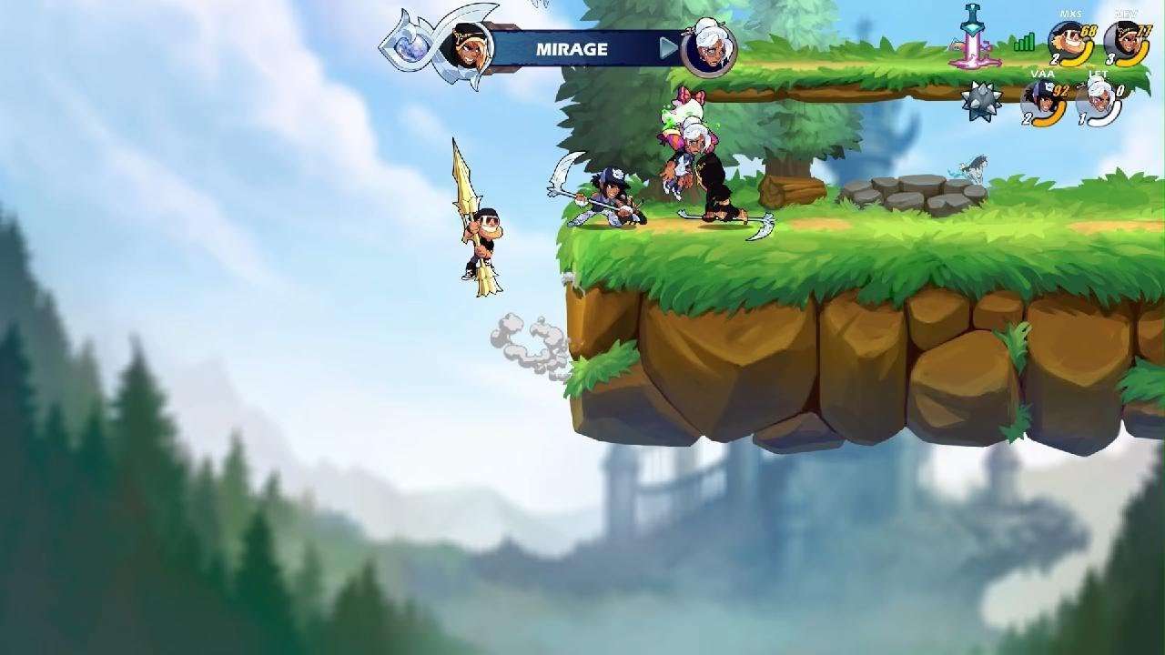 Brawlhalla W wins in 1v1 Ranked