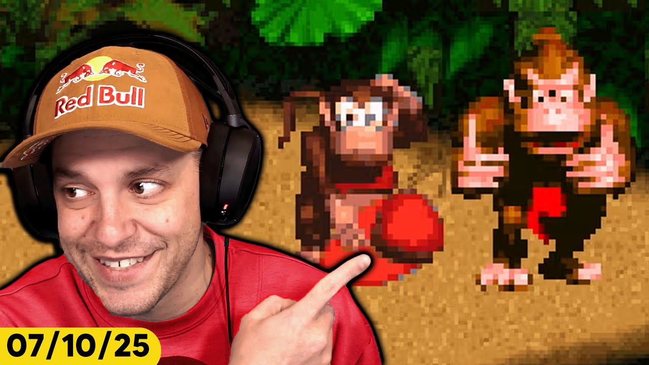 Questing for my First Clear of Donkey Kong Country