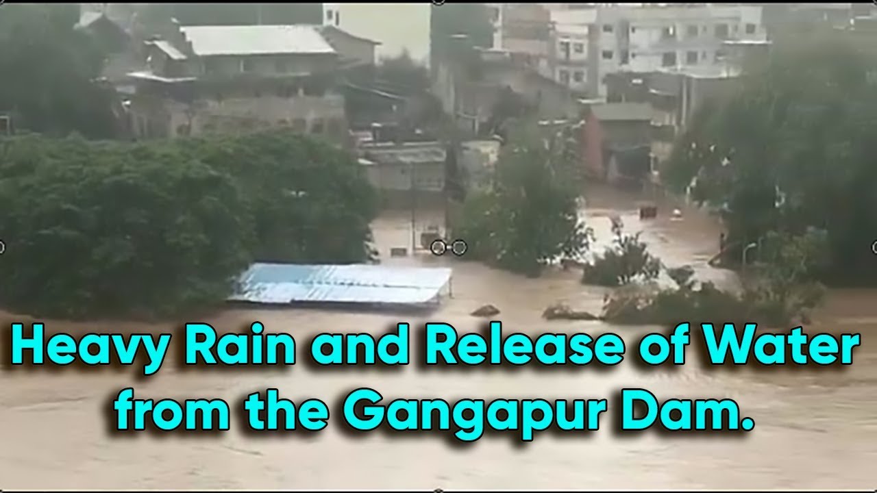 Maharashtra, Heavy Rain and Release of Water from The Gangapur Dam