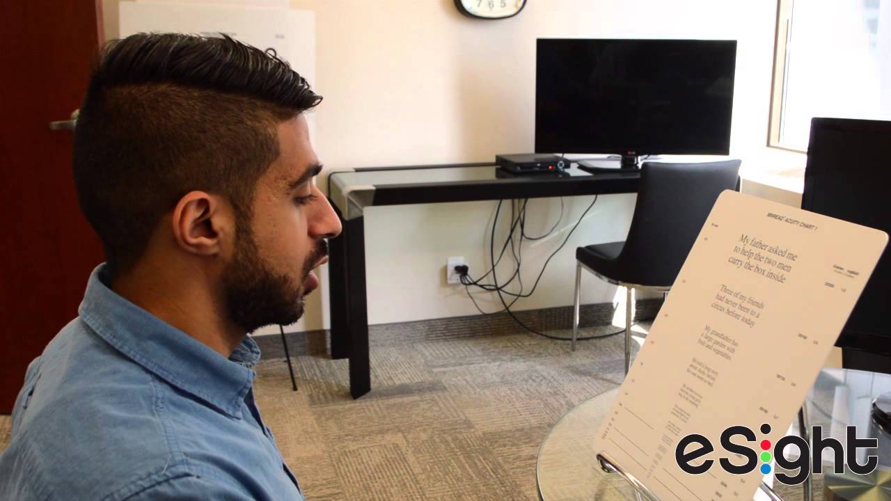 What to expect during an eSight demonstration