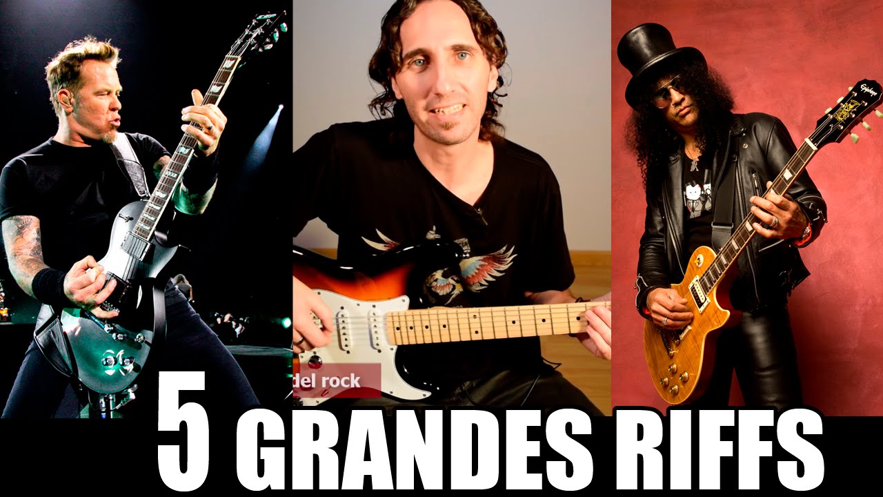 Aprende 5 Grandes Riffs De La Historia Del Rock En Guitarra Eléctrica TCDG