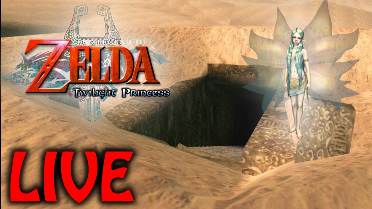 Completing The Secret Cave Challenges! | Twilight Princess HD | LIVE VOD