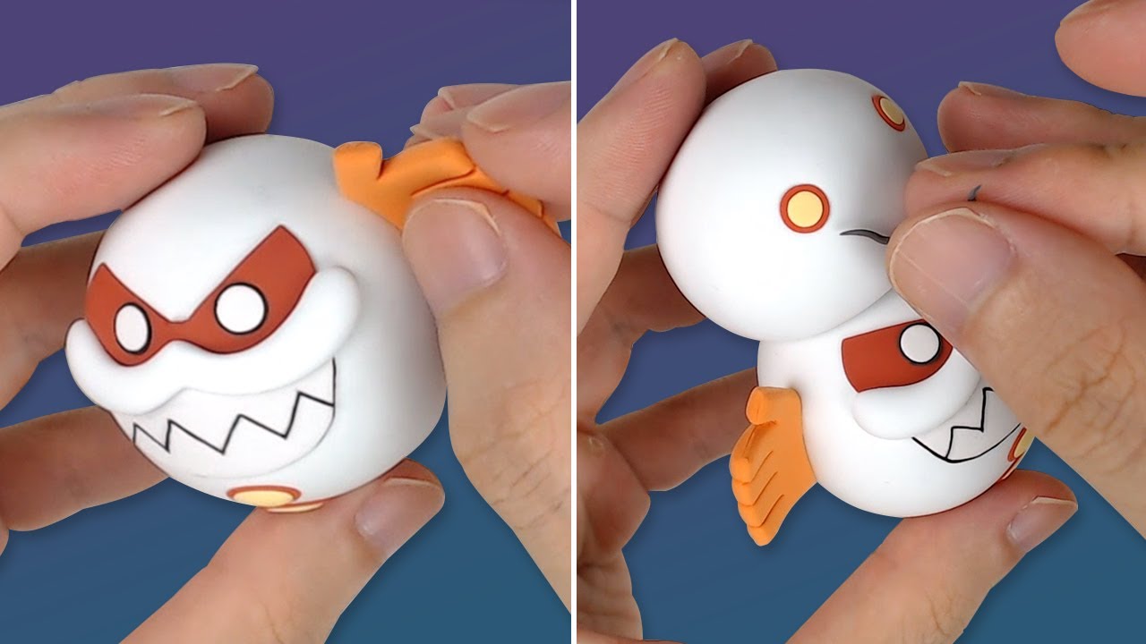 Pokémon Sword & Shield Clay Art: Zen Mode Galarian Darmanitan!! Ice/Fire-type [Satisfying video]