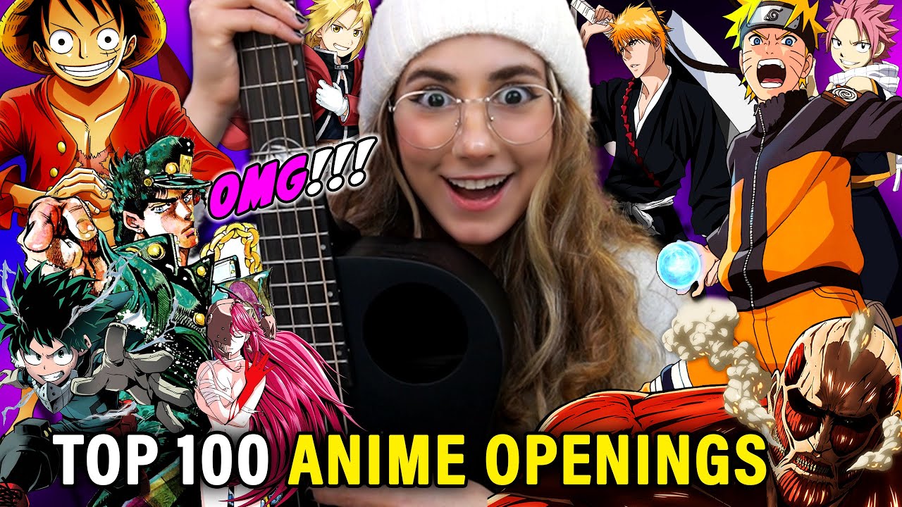 Top 100 Most Popular EPIC Anime Openings OF ALL TIME | FIRST TIME REACTION