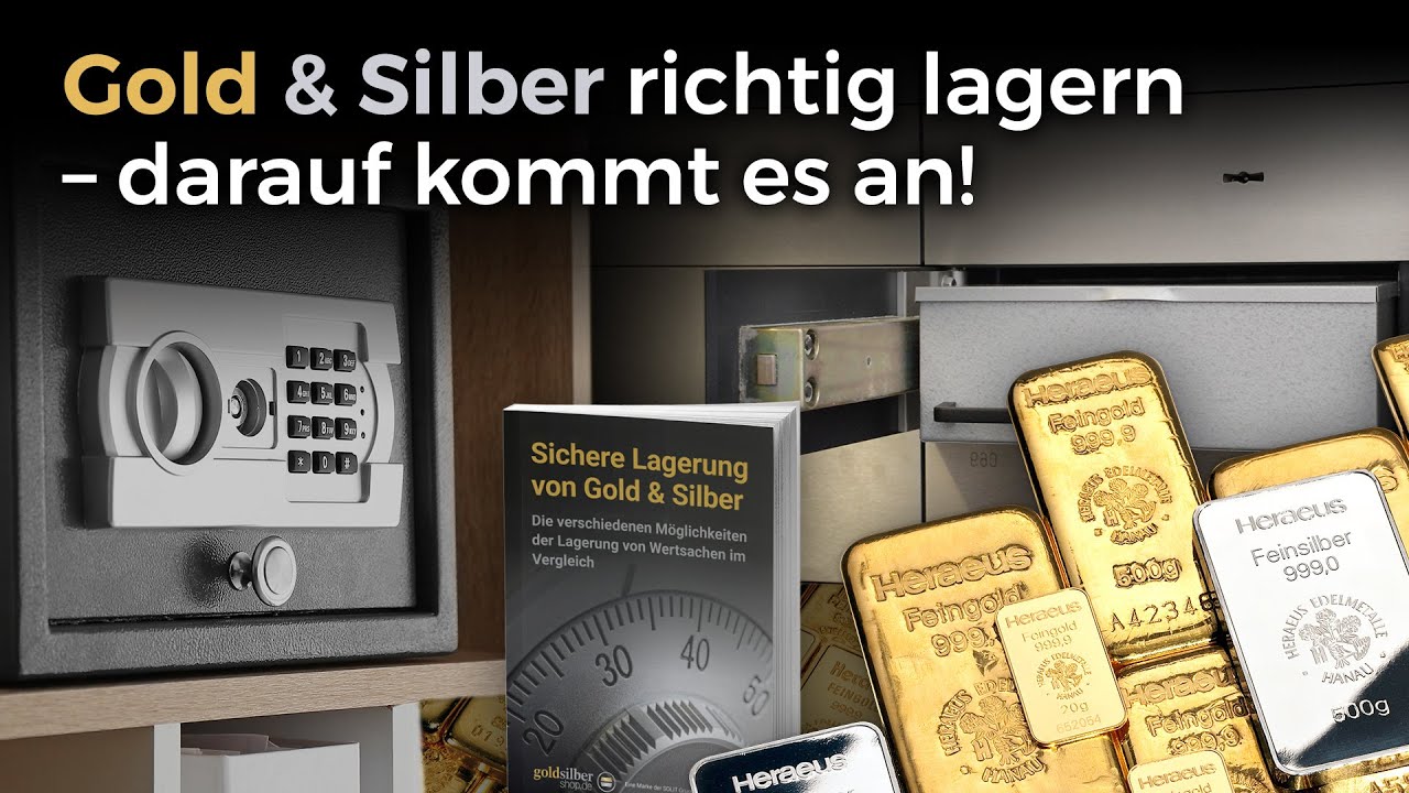 Gold & Silber aufbewahren: Schließfach, Verstecken oder Tresor?