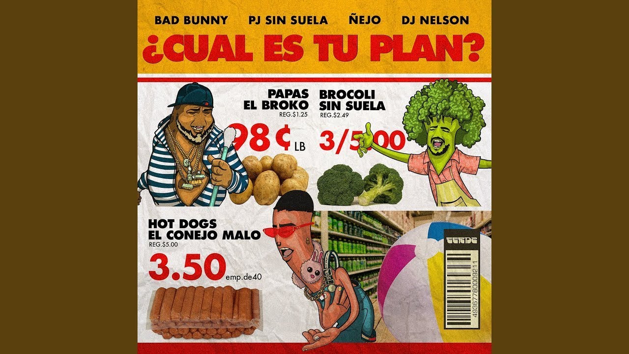 Bad Bunny, &Ntilde;ejo, PJ Sin Suela - &iquest;Cu&aacute;l Es Tu Plan? (Audio) ft. DJ Nelson
