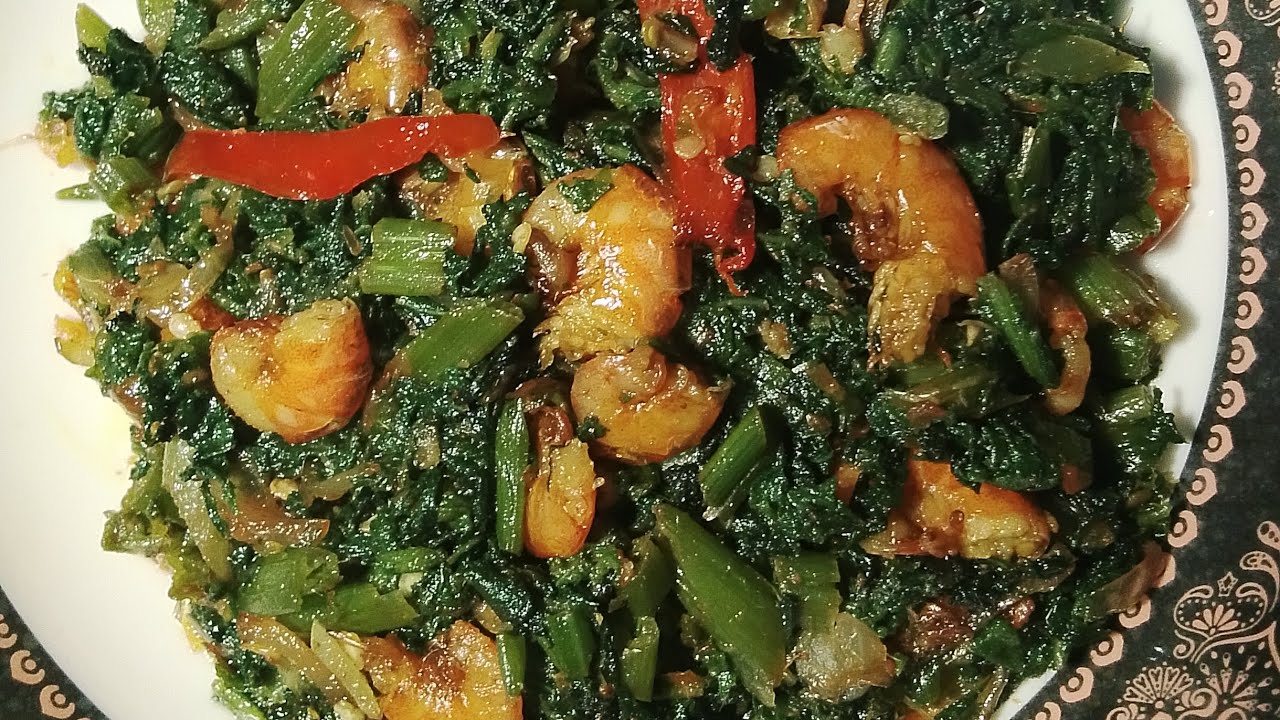 চিংড়ি দিয়ে কুমড়ো শাক | Pumpkin Leaf Curry #food #recipe #cooking #pumpkin 