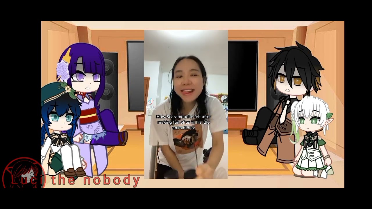 Archon's react to scaramouche/don't skip the intro 👹/anyways enjoy 😄