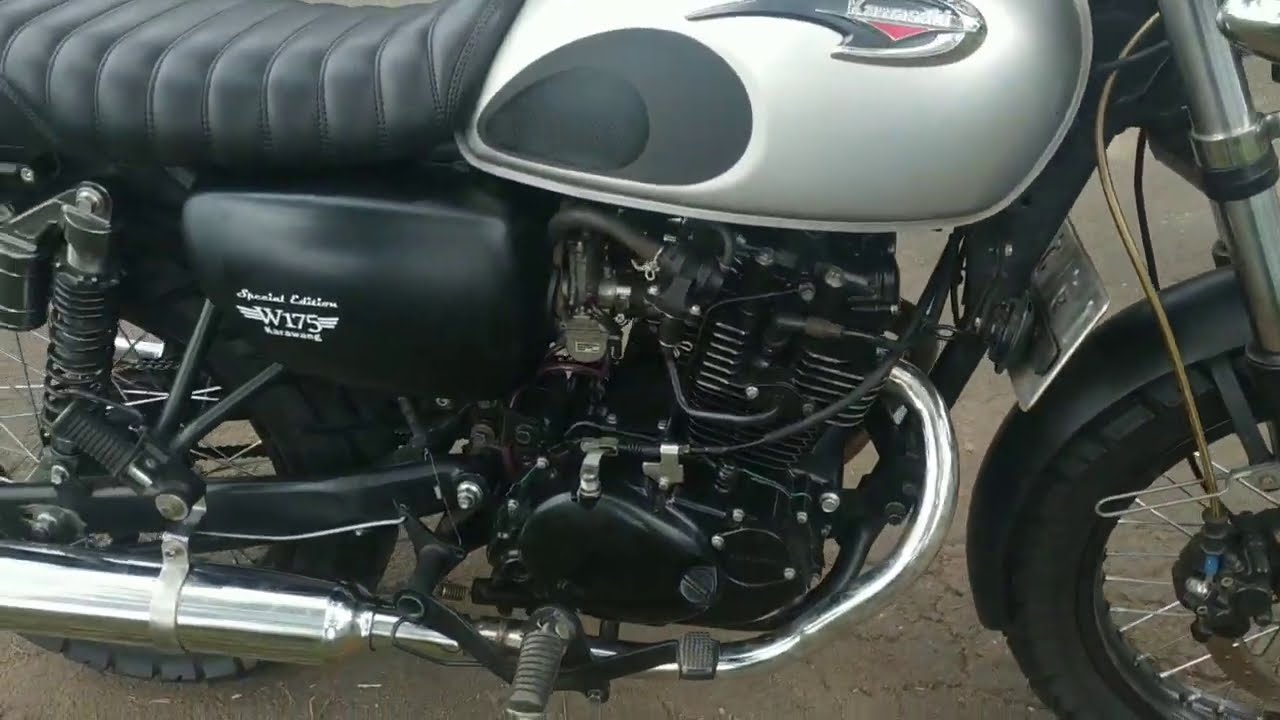 Cek sound Kawasaki W 175 up in line engine 350cc part 2