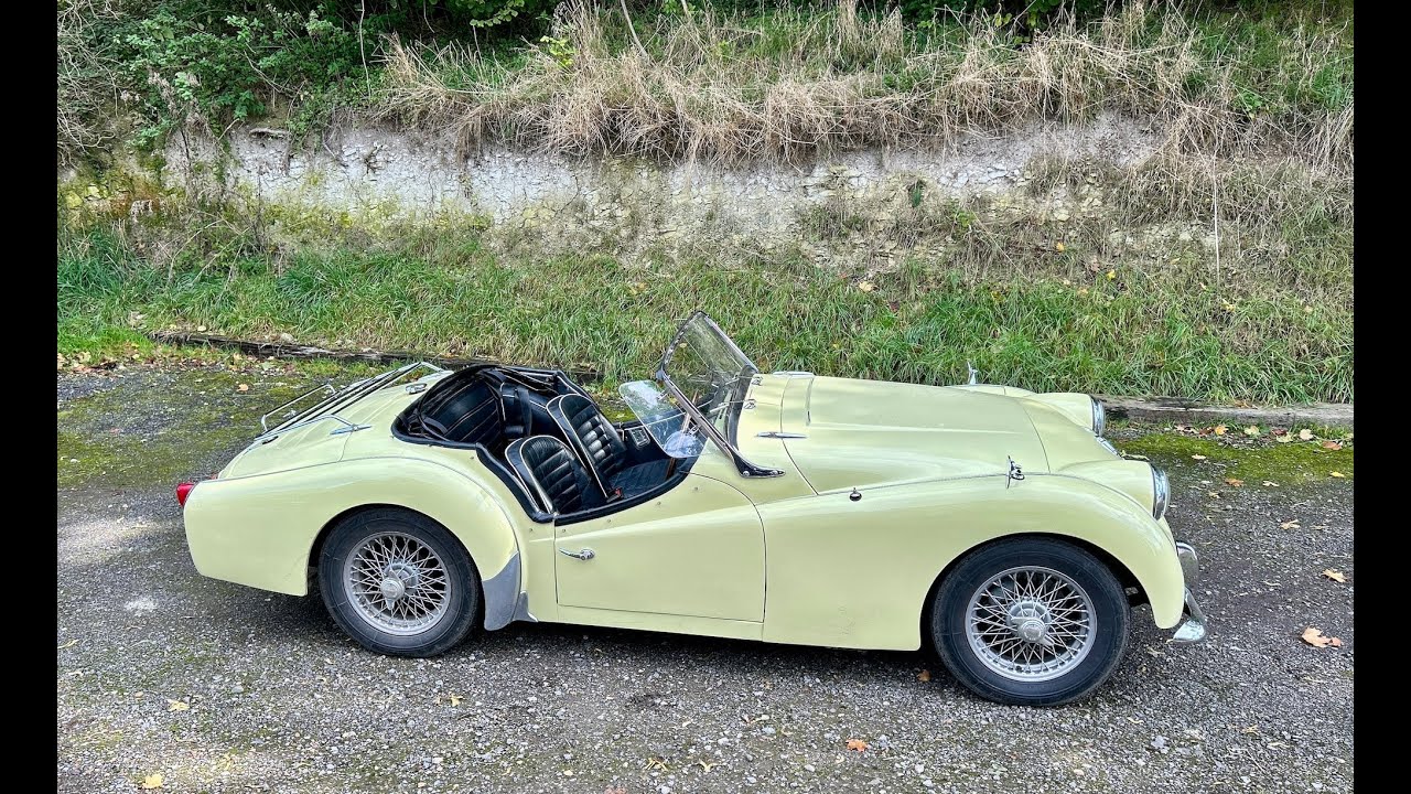 1961 Triumph TR3A NOW SOLD with Robin Lawton Vintage & Classic Cars