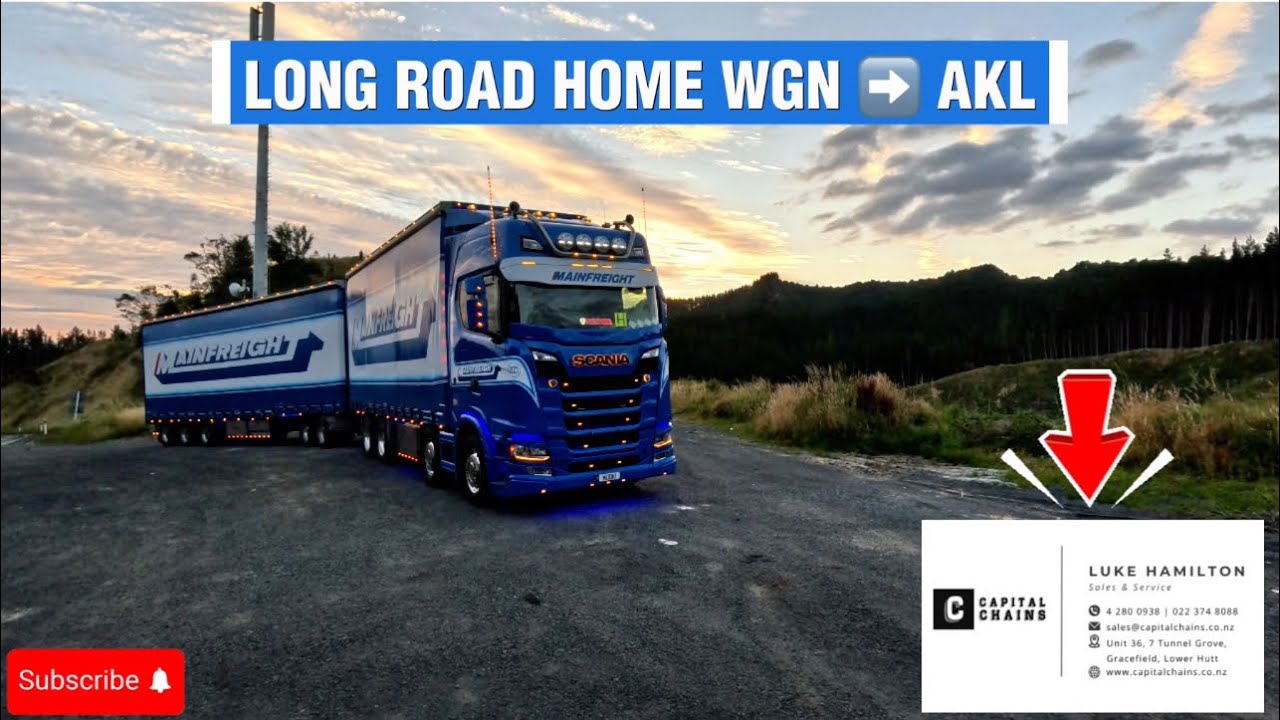 Not a Smooth Run 😬 | Wellington to Auckland Trucking Vlog