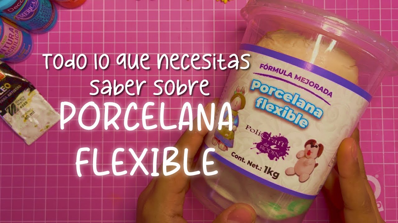 Todo lo que necesitas saber sobre la PORCELANA FLEXIBLE 🖌️