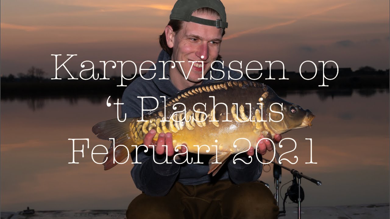 Karpervissen op 't Plashuis februari 2021