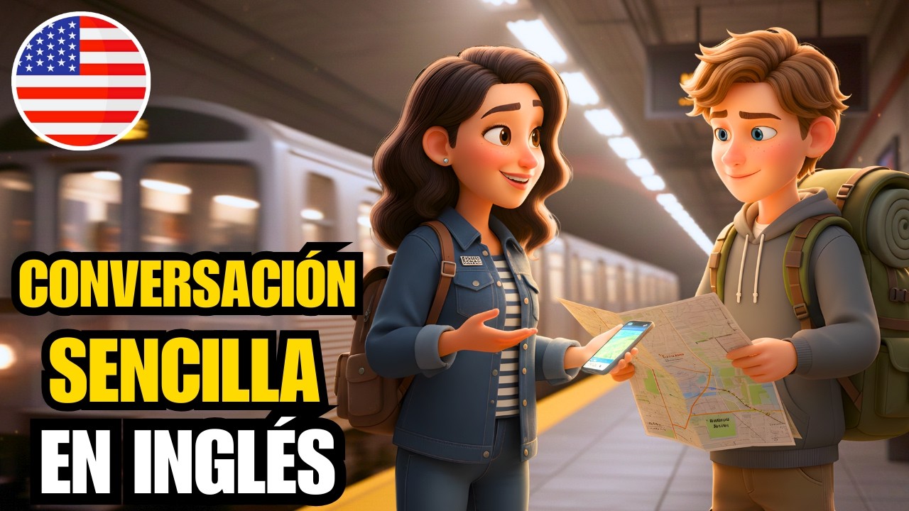 Empieza a entender inglés fácil y rápido con este diálogo 🔥 Cómo pedir indicaciones en inglés
