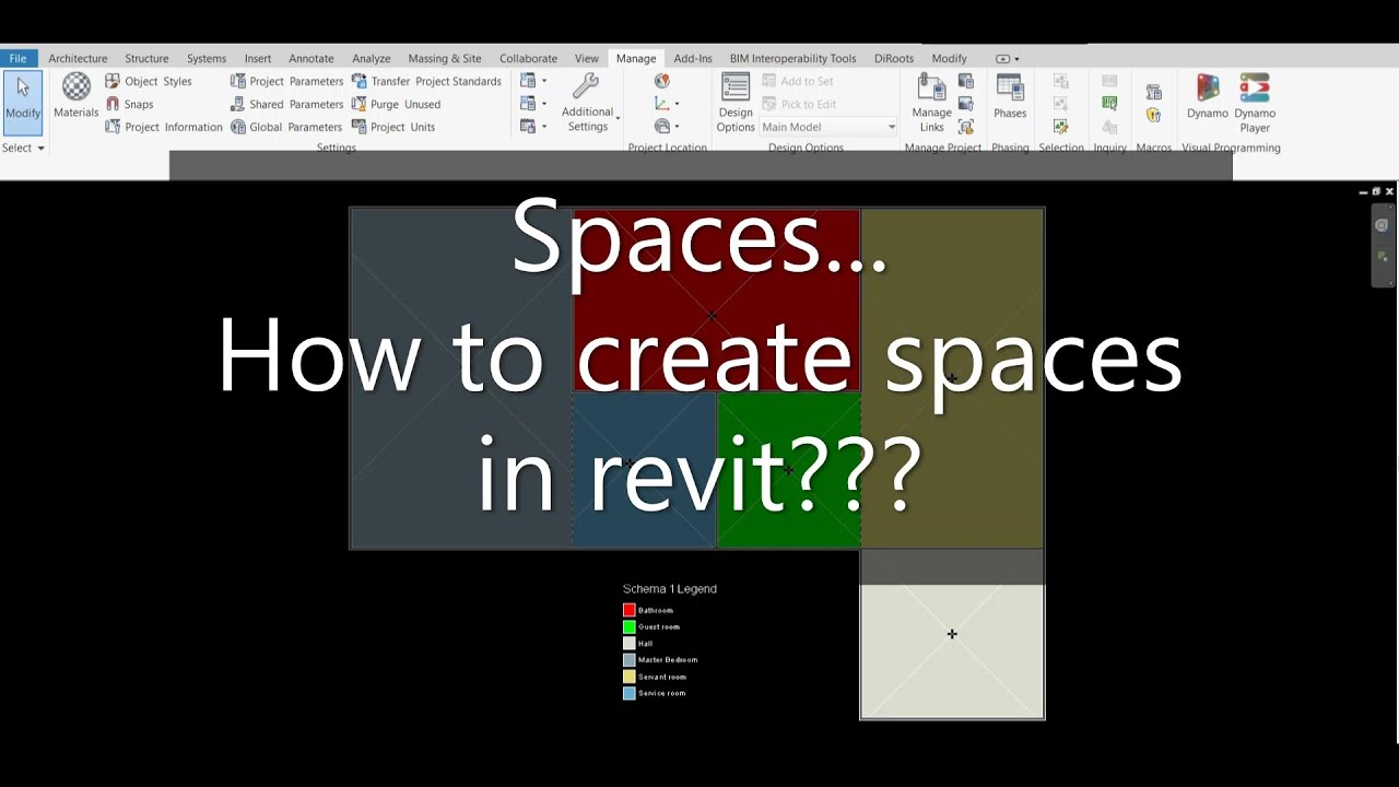 How to create spaces and give proper naming as per linked room names in Revit? || Revit user