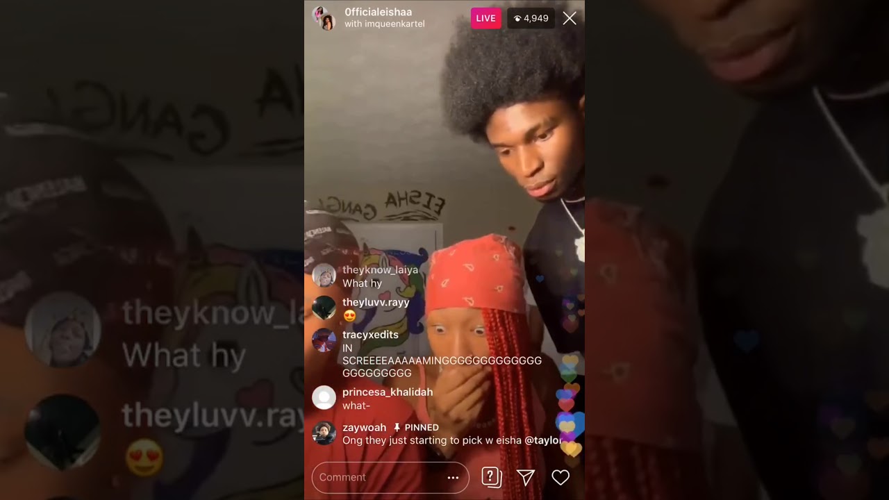 Therealeisha and gutta key beefing pt 2