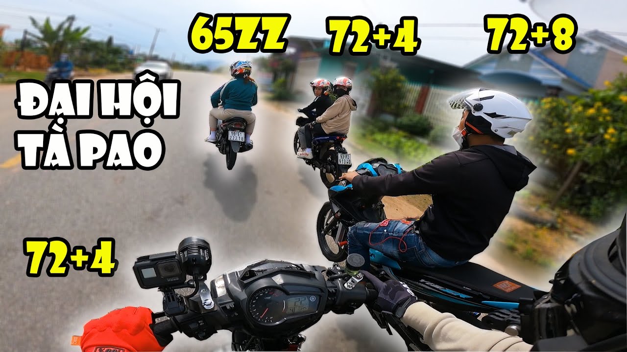 TOANBLACK ĐI TOUR TÀ PAO CÙNG ANH EM EXCITER TỰ DO VÀ ANH EM XE NHỎ | VLOG