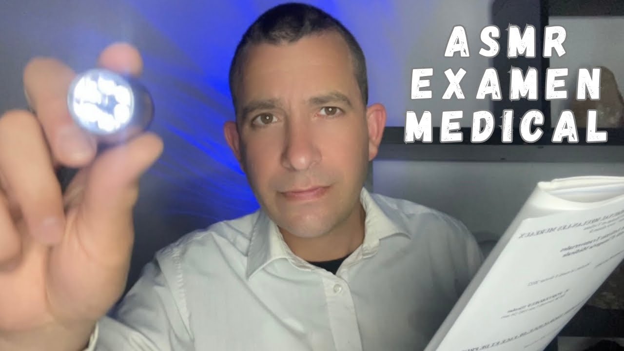 ASMR ROLEPLAY M&Eacute;DECIN EXAMEN M&Eacute;DICAL COMPLET 🥼 #asmr #asmrfr #roleplay #asmrrp