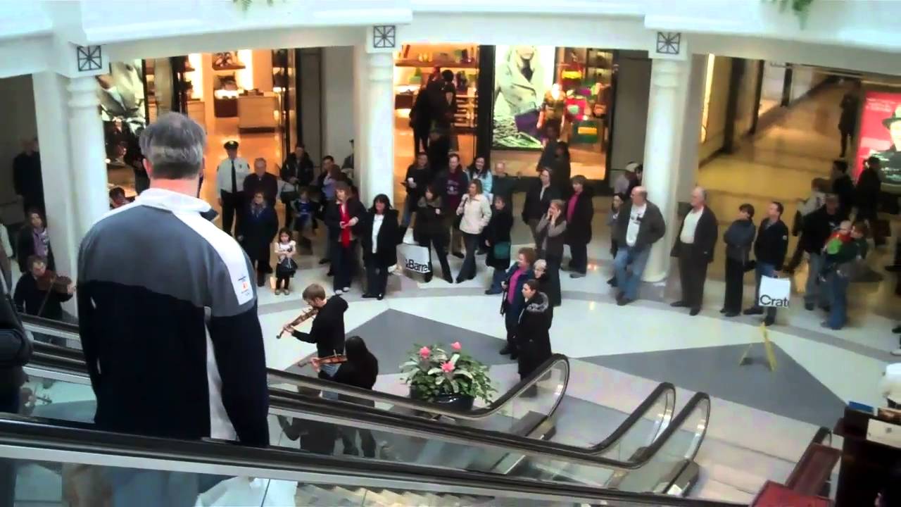 An Orchestra Hit-and-Run at the Fashion Mall