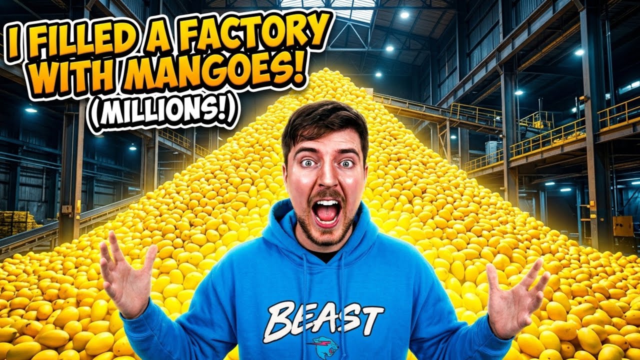 How Millions of Mangoes Become Juice Bottles! 🥭