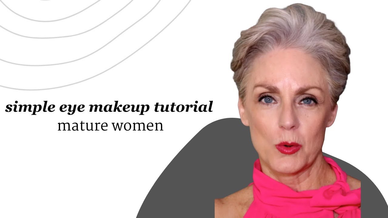 simple eye makeup for mature women