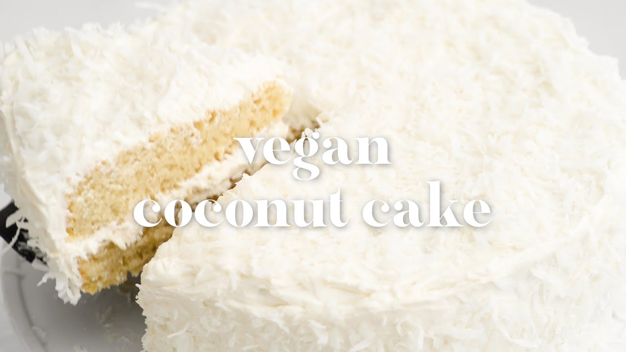 Vegan Coconut Cake