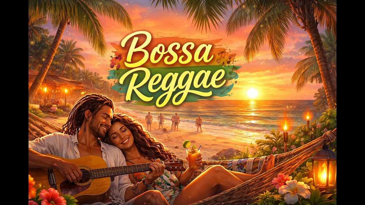 【Bossa Reggae Mix】カフェ＆ビーチで聴くレゲェBGM｜1.0時間リラックス音楽｜作業用・チルアウト