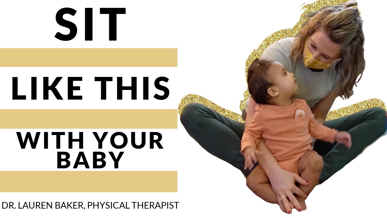How To Teach A Baby To Sit Up Alone | Sitting Exercise For Baby