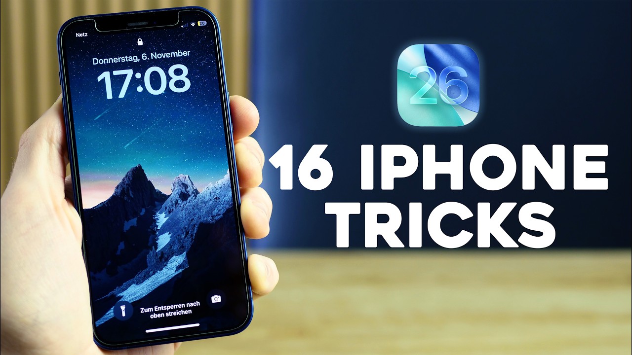 16 versteckte iPhone Tricks, die 2026 JEDER kennen sollte!