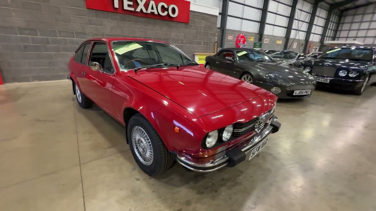 ALFA ROMEO ALFETTA GTV 1976 ГОДА | MATHEWSONS CLASSIC CARS | АУКЦИОН: 12, 13 и 14 НОЯБРЯ 2025 ГОДА