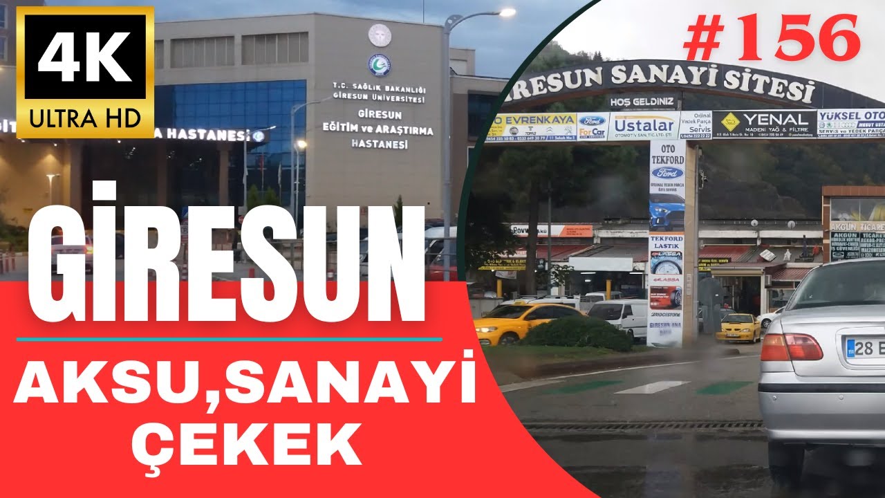 Giresun Aksu (Bir Günde 2 Mevsim) - 23.11.2023 4K ULTRA HD - Giresun Turkey #giresun #karadeniz