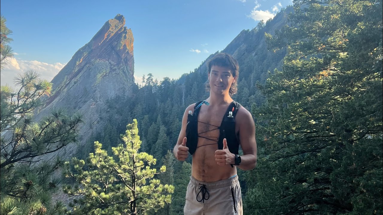 October 26- Scrambling the second flatiron in Boulder CO! 