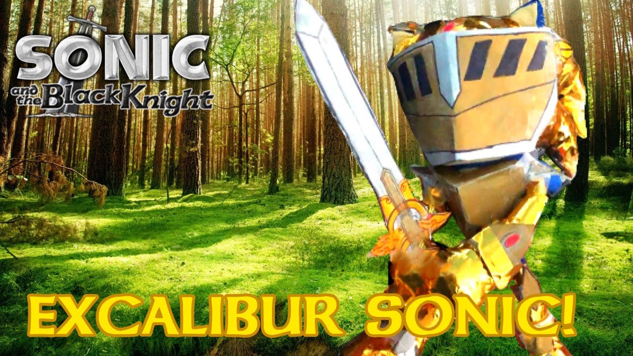 Sonic and the Black Knight: Excalibur Sonic Transformation (Plush Style)