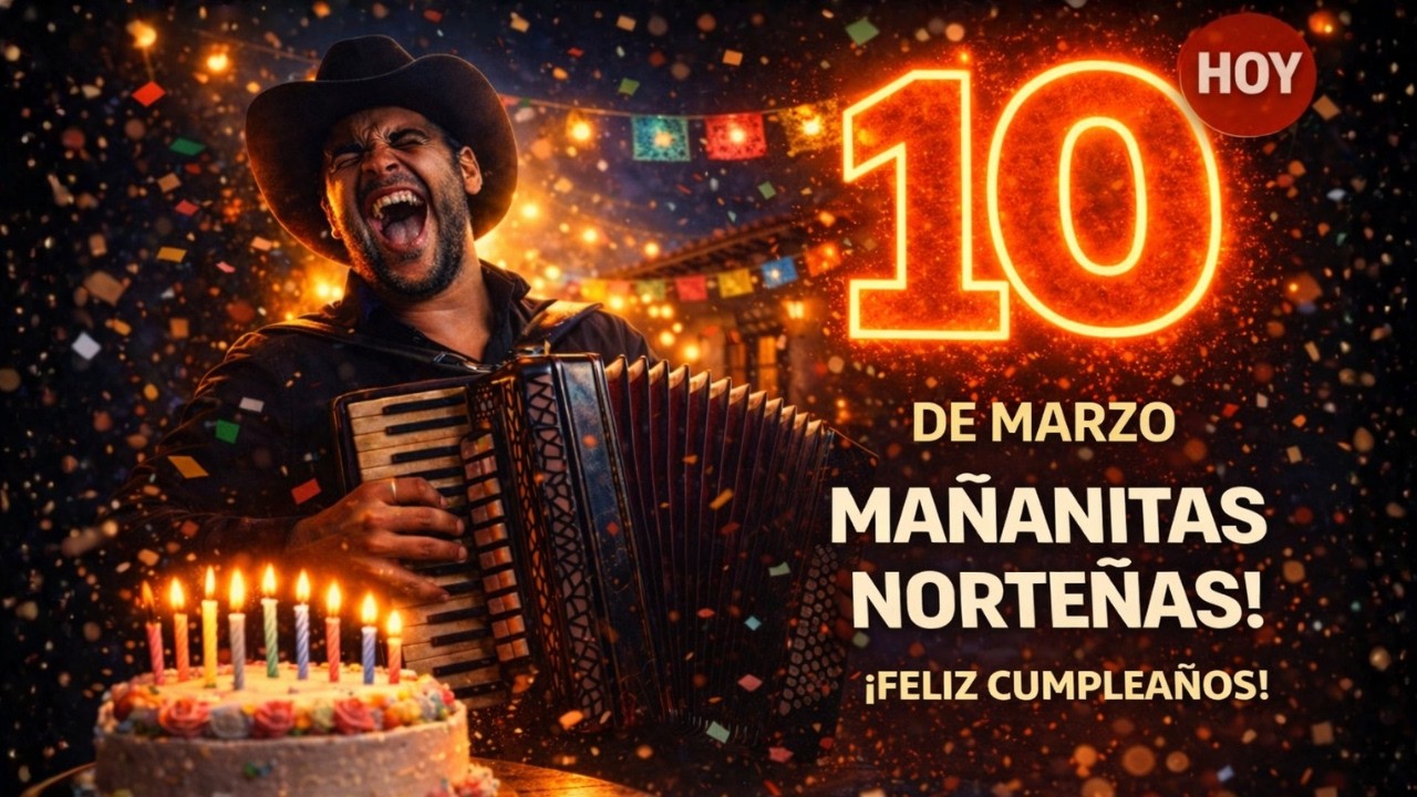 Mañanitas Norteñas 🎺 | 1 de Marzo 2026 | Feliz Cumpleaños