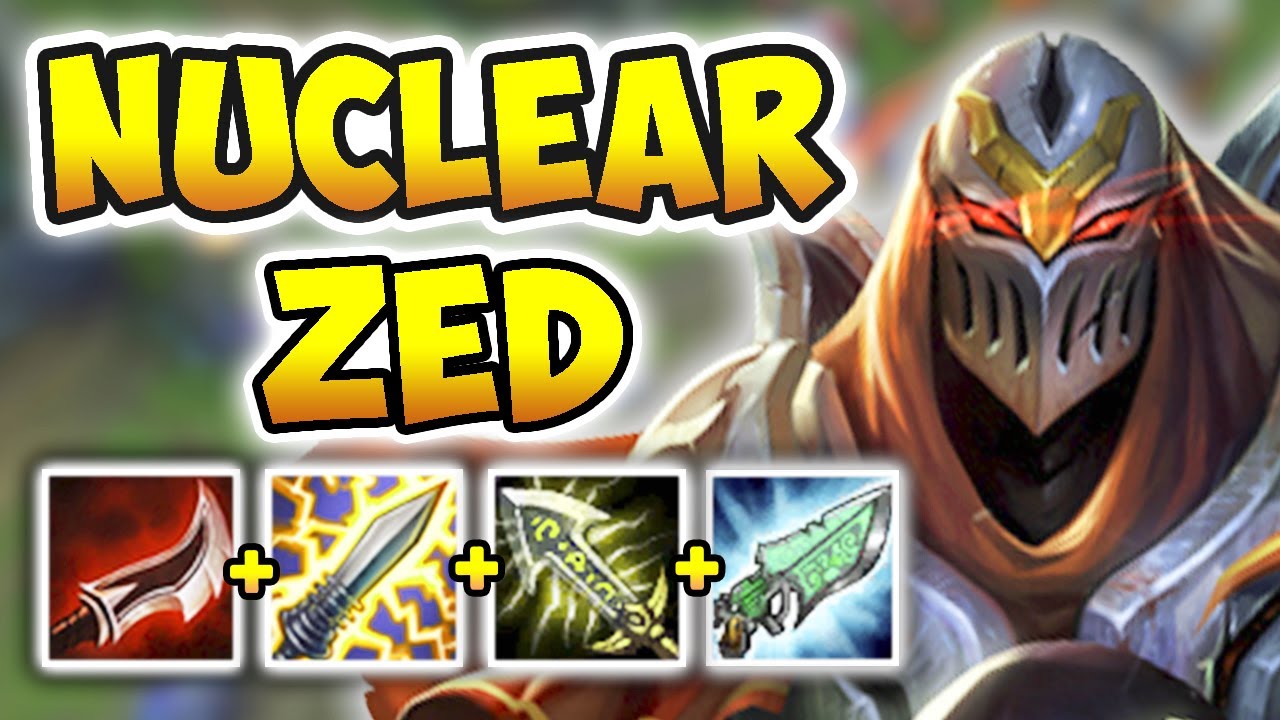 NUCLEAR ONE-SHOT ZED MID! BUSTED GOD-TIER ASSASSIN! (LL STYLISH 2.0?!) - League of Legends